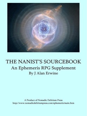 cover image of The Nanist's Sourcebook